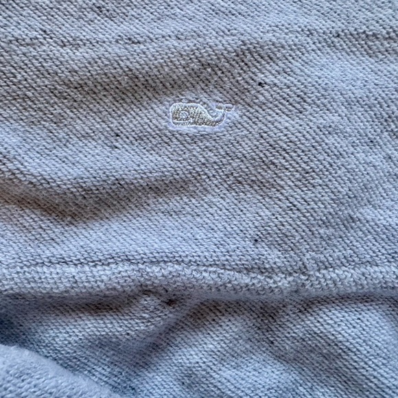 Vineyard Vines Eyelet Shep Shirt.
Full Zip French Terry. Stand-Up Collar - Picture 7 of 7